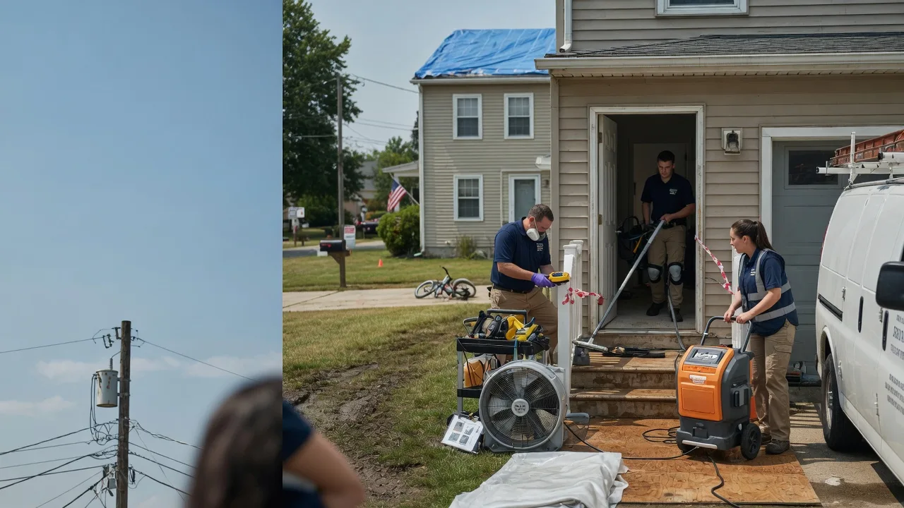 Water Damage Repair in Odin, IL near me